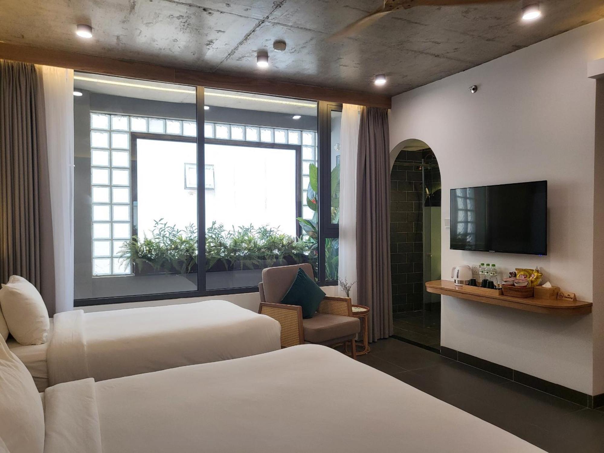 Leaf Beachfront Hotel 다낭 외부 사진
